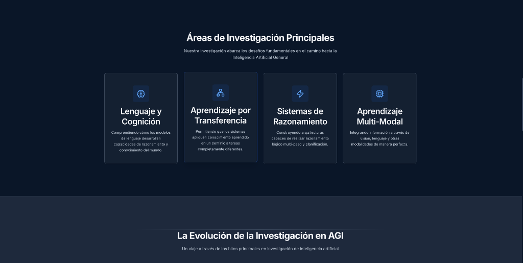 AGI Research - Investigación en Inteligencia Artificial