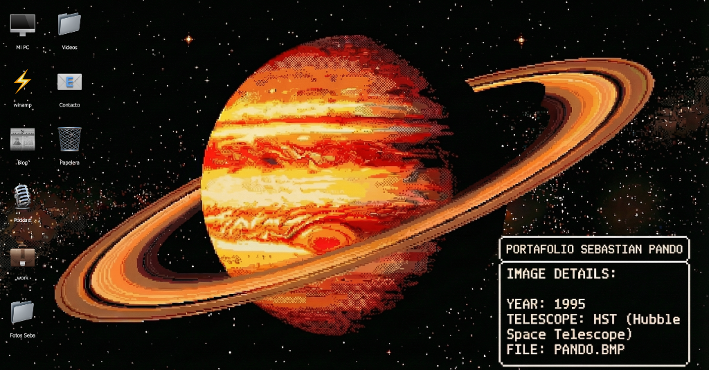 Portafolio Sebastián Pando - Diseño Retro